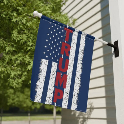 Trump American Flag House Banner for Patriotism & Style - Home Decor