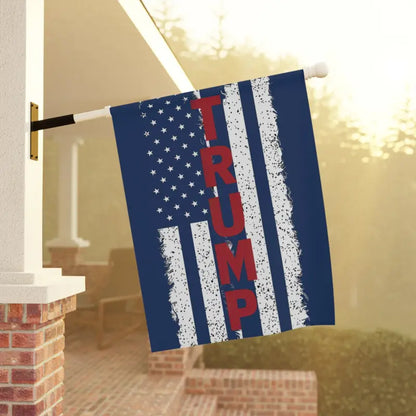 Trump American Flag House Banner for Patriotism & Style - Home Decor