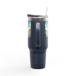 Insulated Travel Mug Ice Cold Drinks Road Trips Dipaliz - Tumblers