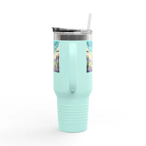 Insulated Travel Mug Ice Cold Drinks Road Trips Dipaliz - Tumblers