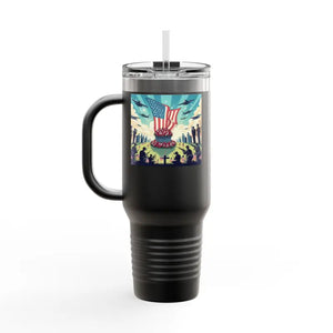 Insulated Travel Mug Ice Cold Drinks Road Trips Dipaliz - Tumblers