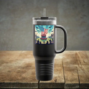 Insulated Travel Mug Ice Cold Drinks Road Trips Dipaliz - Tumblers