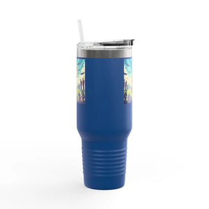 Patriotic Insulated Travel Mug - 40oz Road Trips Drinks - Dipaliz - Tumblers