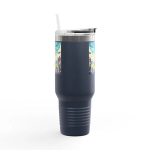 Patriotic Insulated Travel Mug - 40oz Road Trips Drinks - Dipaliz - Tumblers