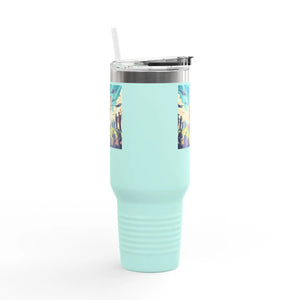 Patriotic Insulated Travel Mug - 40oz Road Trips Drinks - Dipaliz - Tumblers