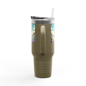 Patriotic Insulated Travel Mug - 40oz Road Trips Drinks - Dipaliz - Tumblers