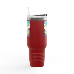 Patriotic Insulated Travel Mug - 40oz Road Trips Drinks - Dipaliz - Tumblers