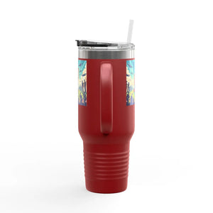 Patriotic Insulated Travel Mug - 40oz Road Trips Drinks - Dipaliz - Tumblers