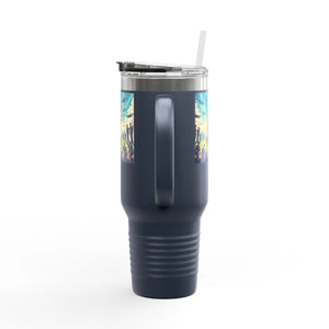 Patriotic Insulated Travel Mug - 40oz Road Trips Drinks - Dipaliz - Tumblers