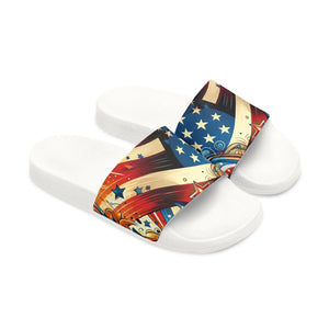Patriotic Adjustable Sandals - Casual Summer Footwear - Dipaliz