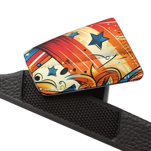 Patriotic Adjustable Sandals - Casual Summer Footwear - Dipaliz