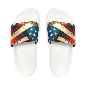 Patriotic Adjustable Sandals - Casual Summer Footwear - Dipaliz