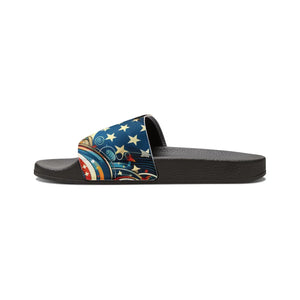 Patriotic Adjustable Sandals - Casual Summer Footwear - Dipaliz