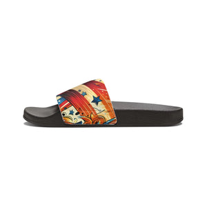 Patriotic Adjustable Sandals - Casual Summer Footwear - Dipaliz