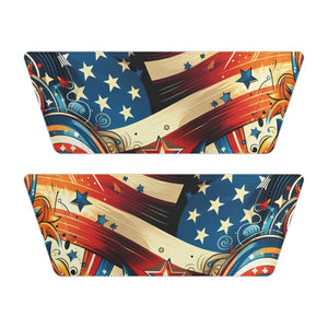 Patriotic Adjustable Sandals - Casual Summer Footwear - Dipaliz