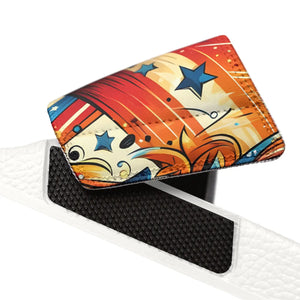 Patriotic Adjustable Sandals - Casual Summer Footwear - Dipaliz