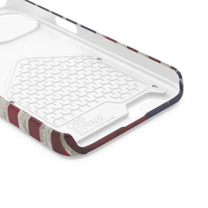 Usa Heart Case + Wallet Patriotic Phone Protector - Dipaliz - Electronics Accessories