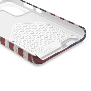 Usa Heart Case + Wallet Patriotic Phone Protector - Dipaliz - Electronics Accessories