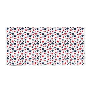Star Beach Towel – Patriotic 4th of July - Dipaliz - Towels