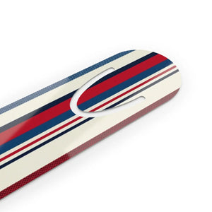 Patriotic Red White & Blue Striped Metal Bookmark - Bookmarks