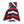 Patriotic Red White & Blue Striped Skater Skirt - Skirts