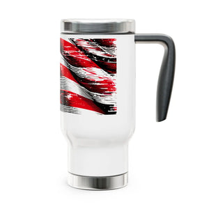 Patriotic Steel Travel Mug - Adventure Ready 14oz - Dipaliz - Tumblers
