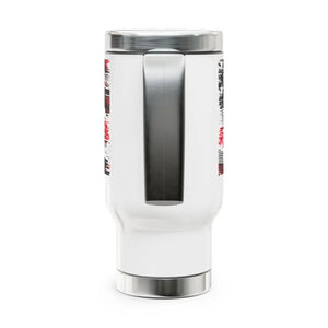 Steel Travel Mug Adventure Ready for Coffee Lovers - Dipaliz - 14oz - Tumblers