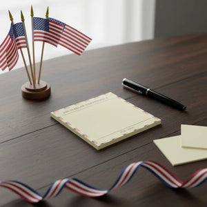 Patriotic Sticky Notes – 1776–2026 Note Pad - Dipaliz