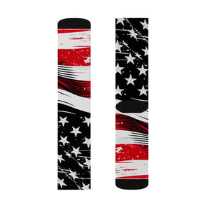Patriotic Sublimation Socks - Fleece Lining - Dipaliz