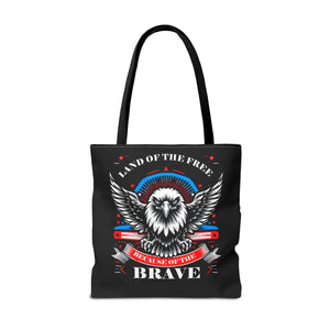 Patriotic Tote Bag - Usa Pride Independence Day Design - Dipaliz - Bags