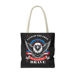 Patriotic Tote Bag - Usa Pride Independence Day Design - Dipaliz - Bags