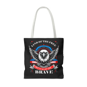 Patriotic Tote Bag - Usa Pride Independence Day Design - Dipaliz - Bags