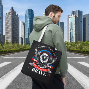 Patriotic Tote Bag - Usa Pride Independence Day Design - Dipaliz - Bags