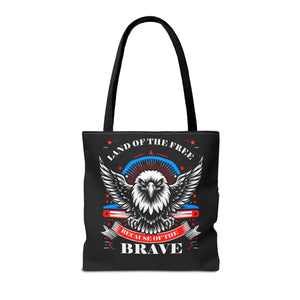 Patriotic Tote Bag - Usa Pride Independence Day Design - Dipaliz - Bags