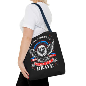 Patriotic Tote Bag - Usa Pride Independence Day Design - Dipaliz - Bags