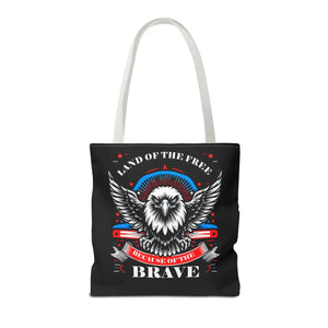 Patriotic Tote Bag - Usa Pride Independence Day Design - Dipaliz - Bags