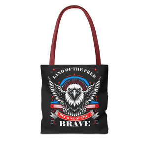 Patriotic Tote Bag - Usa Pride Independence Day Design - Dipaliz - Bags