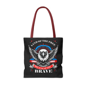 Patriotic Tote Bag - Usa Pride Independence Day Design - Dipaliz - Bags