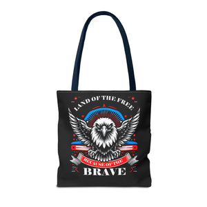 Patriotic Tote Bag - Usa Pride Independence Day Design - Dipaliz - Bags
