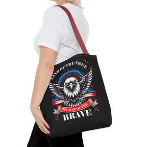 Patriotic Tote Bag - Usa Pride Independence Day Design - Dipaliz - Bags