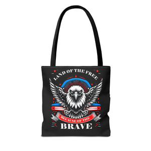 Patriotic Tote Bag - Usa Pride Independence Day Design - Dipaliz - Bags
