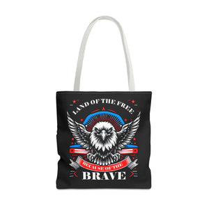 Patriotic Tote Bag - Usa Pride Independence Day Design - Dipaliz - 18’’ × / White - Bags