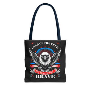 Patriotic Tote Bag - Usa Pride Independence Day Design - Dipaliz - 13’’ × / Navy - Bags