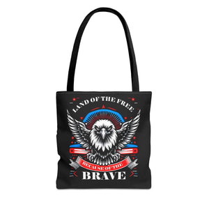 Patriotic Tote Bag - Usa Pride Independence Day Design - Dipaliz - Bags