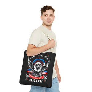 Patriotic Tote Bag - Usa Pride Independence Day Style - Dipaliz - Bags
