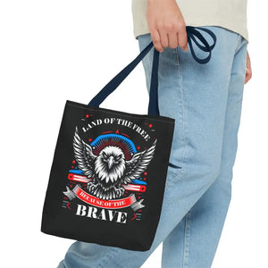 Patriotic Tote Bag - Usa Pride Independence Day Style - Dipaliz - Bags