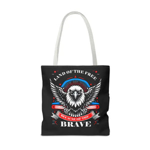 Patriotic Tote Bag - Usa Pride Independence Day Style - Dipaliz - Bags