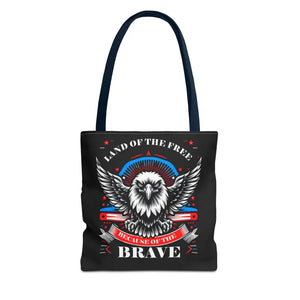 Patriotic Tote Bag - Usa Pride Independence Day Style - Dipaliz - 13’’ × / Navy - Bags