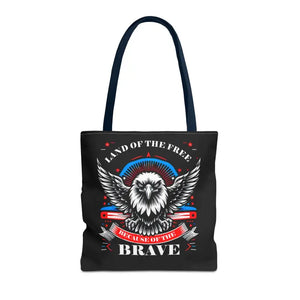 Patriotic Tote Bag - Usa Pride Independence Day Style - Dipaliz - 16’’ × / Navy - Bags