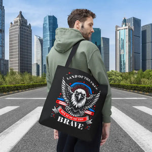 Patriotic Tote Bag - Usa Pride Independence Day Style - Dipaliz - Bags